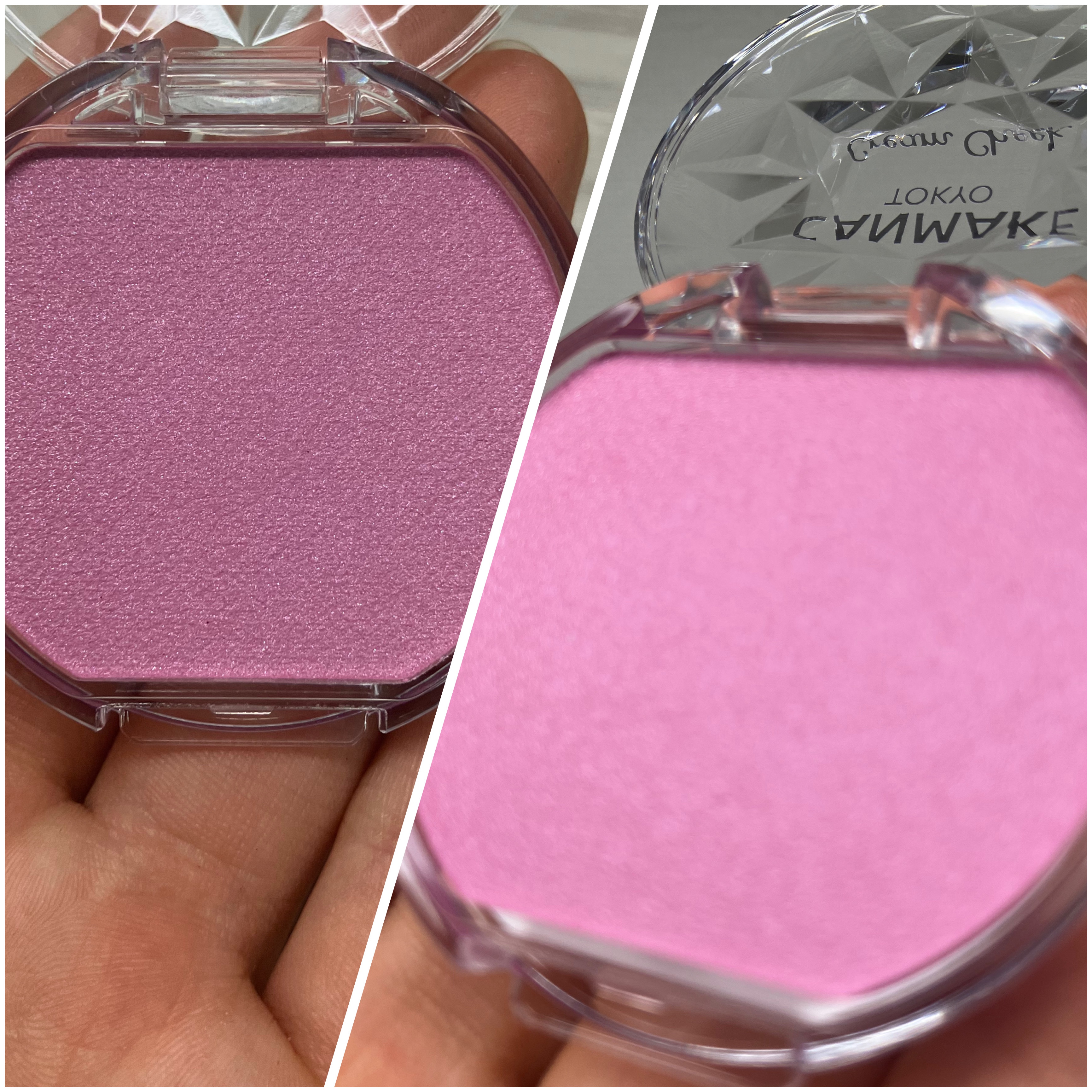 クリームチーク(パールタイプ) P05 ペールライラック/キャンメイク/ジェル・クリームチークを使ったクチコミ（2枚目）