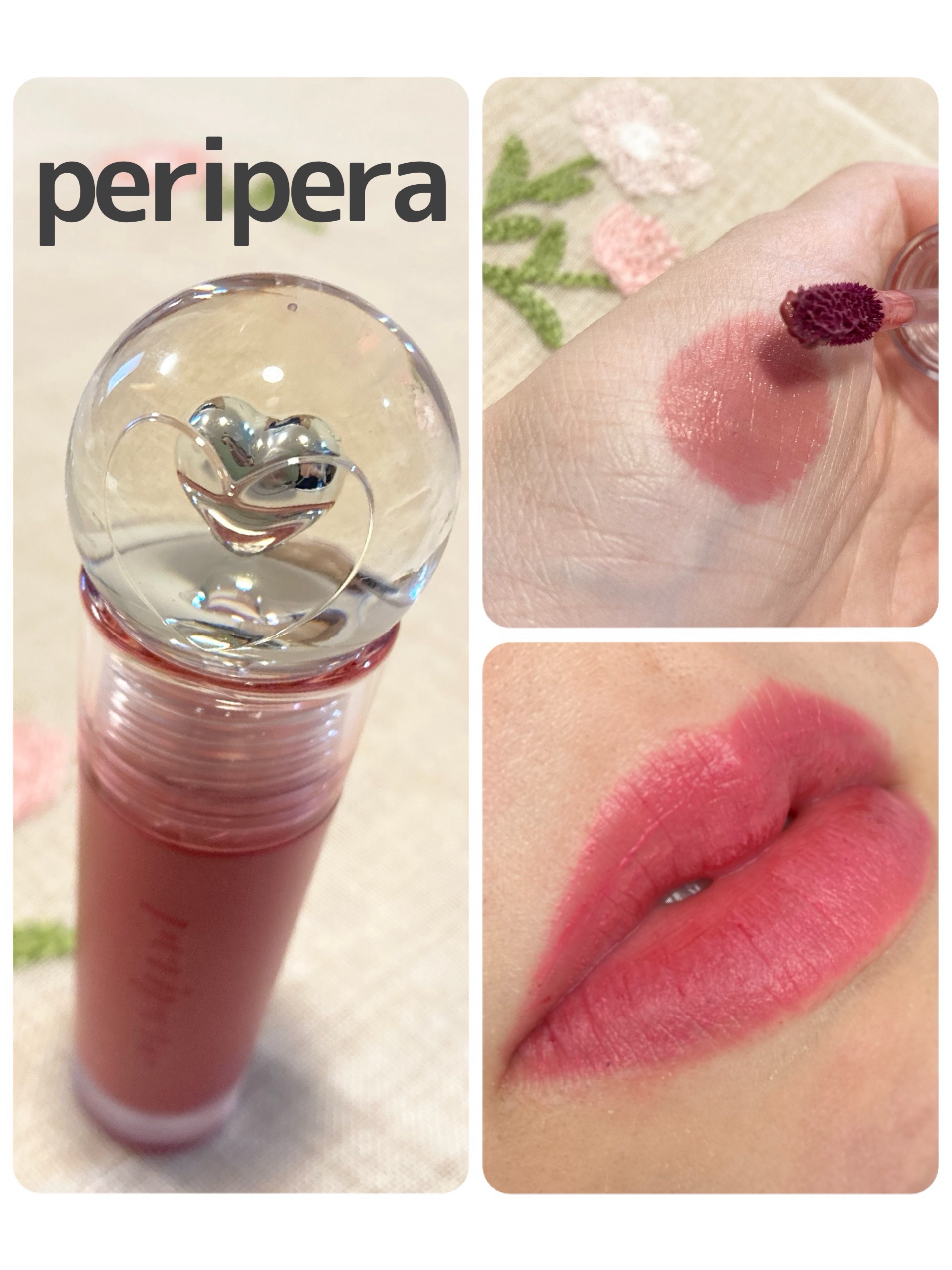 ペリペラ インク ジェラブル ティント/PERIPERA/リップティントを使ったクチコミ（1枚目）