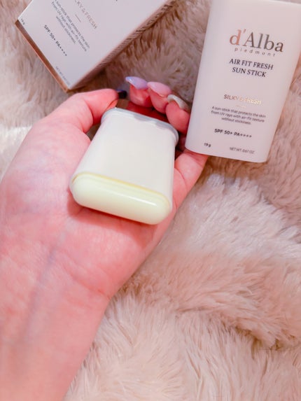 エアーフィットフレッシュサンスティック/ダルバ/日焼け止めスティックを使ったクチコミ(4枚目)