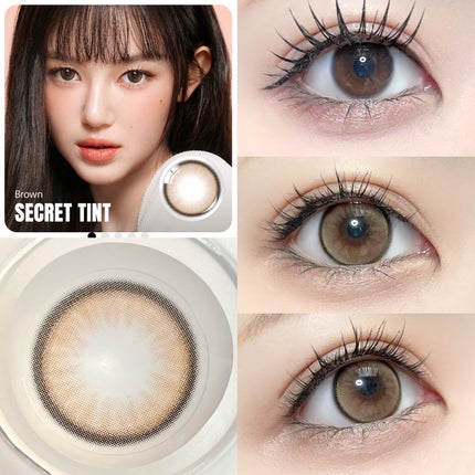 secret tint/OLENS/1ヶ月(1MONTH)カラコンを使ったクチコミ(2枚目)