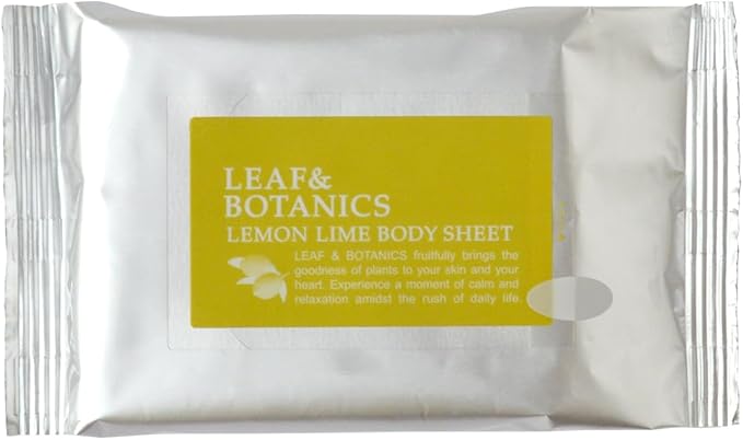 LEAF＆BOTANICS  ボディシート レモンライム 