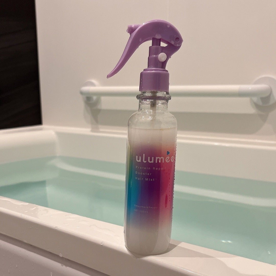 プロテインリペア ブースターヘアミスト/ulumee/ヘアミストを使ったクチコミ(4枚目)