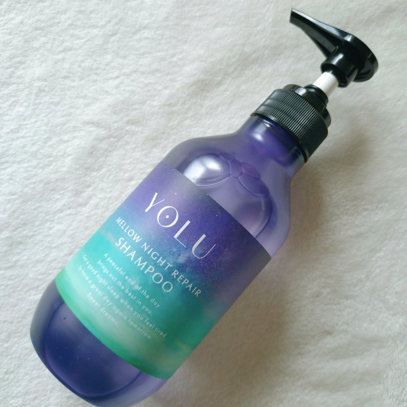 ヨル メロウナイトリペアシャンプー/トリートメント/YOLU/市販シャンプーを使ったクチコミ(2枚目)