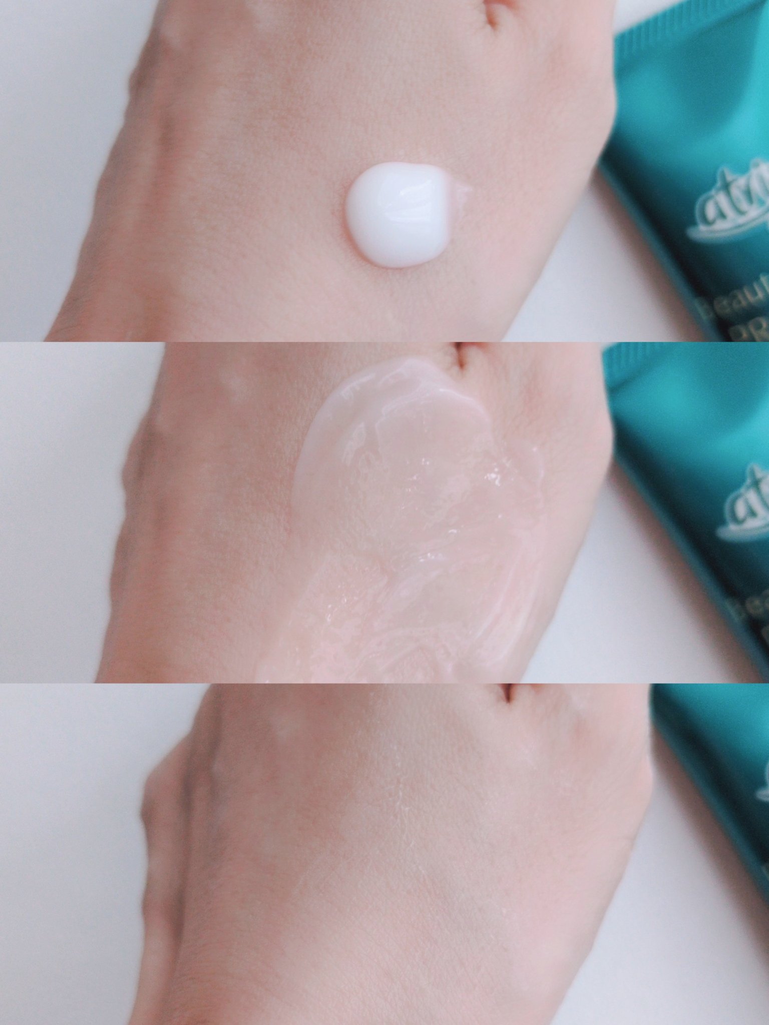 アトリックス ビューティーチャージプレミアム シワ改善 ハンドジェルクリーム 無香料/アトリックス/ハンドクリームを使ったクチコミ（2枚目）