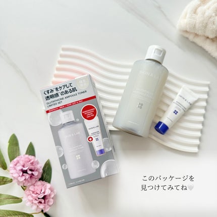 グルタチオンアンプルトナー/SKIN&LAB/化粧水を使ったクチコミ(5枚目)