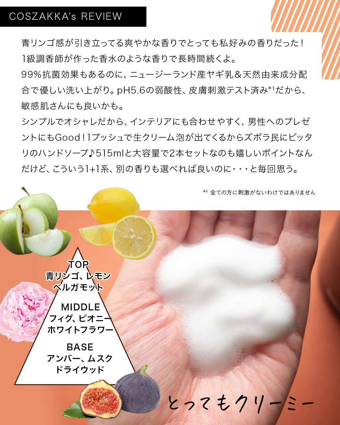 パフュームハンドソープ/hetras/ハンドソープを使ったクチコミ(4枚目)