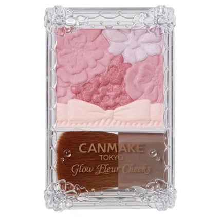 グロウフルールチークス/キャンメイク/パウダーチークを使ったクチコミ(1枚目)