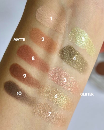 ライトオンアイズシャドウパレット/ルミル/アイシャドウパレットを使ったクチコミ(5枚目)