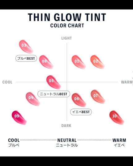 THIN GLOW TINT/BRAYE/口紅を使ったクチコミ(3枚目)