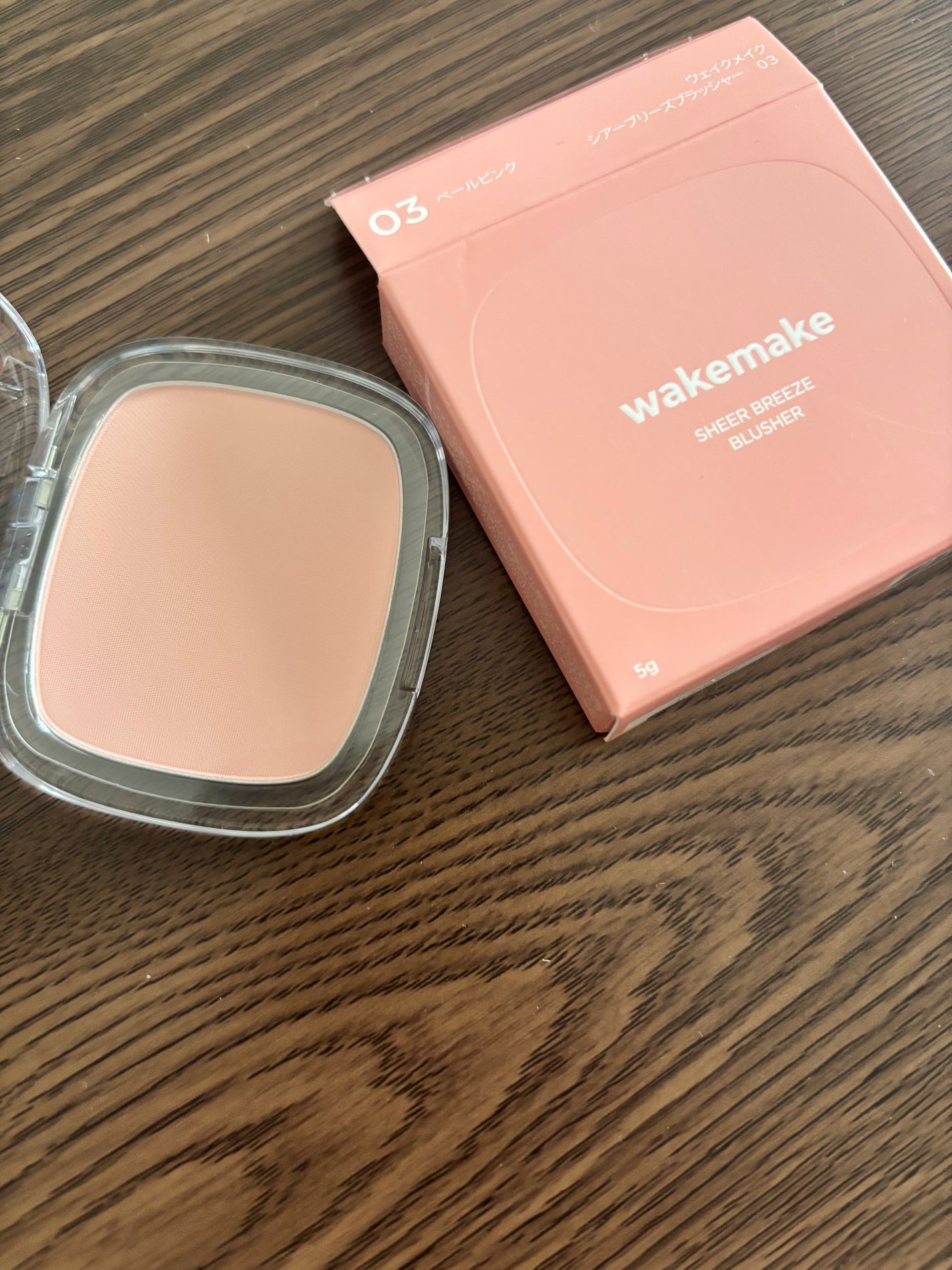 シアーブリーズブラッシャー/wakemake/パウダーチークを使ったクチコミ(6枚目)