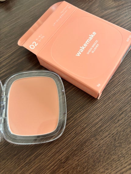 シアーブリーズブラッシャー/wakemake/パウダーチークを使ったクチコミ(5枚目)