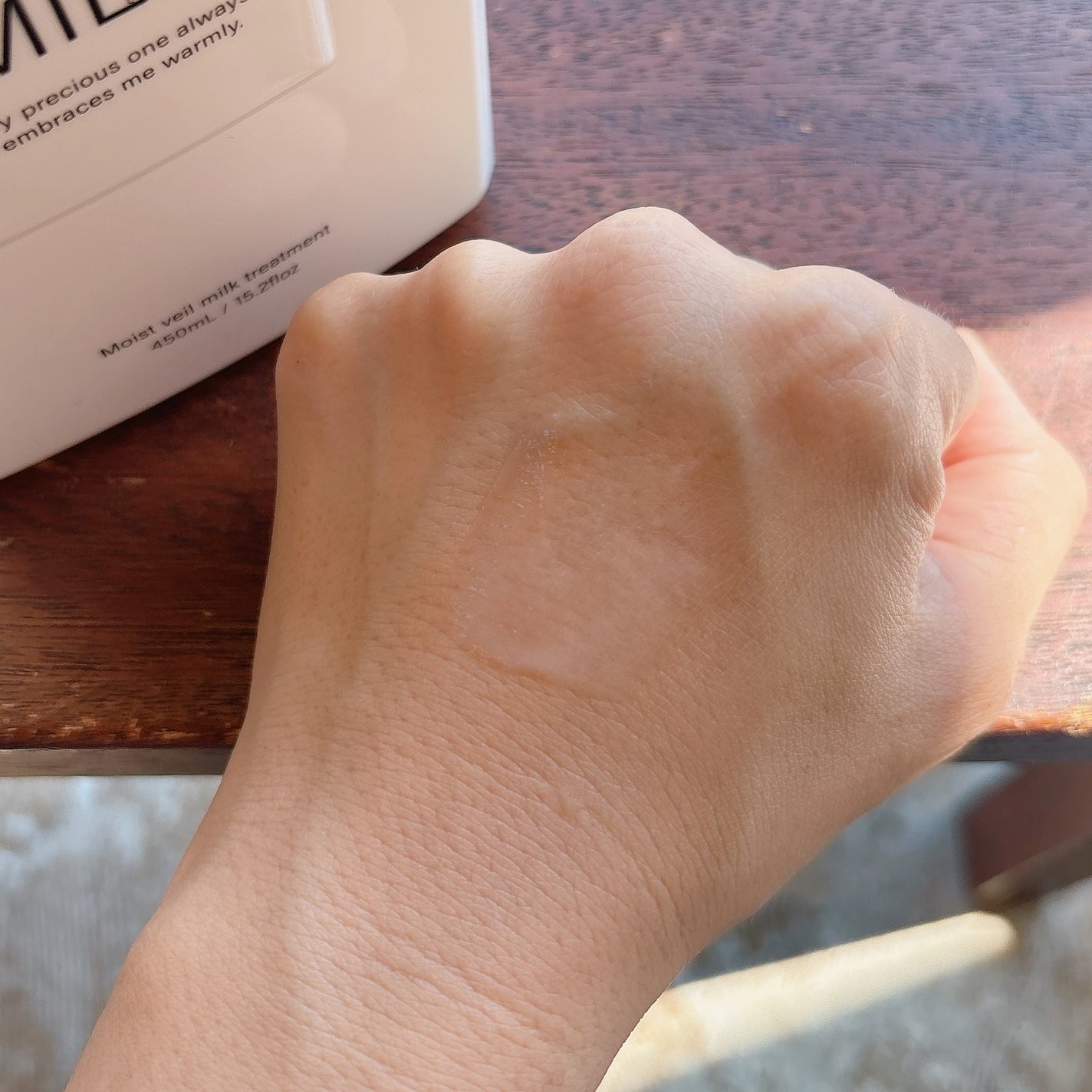 モイストヴェール シャンプー/トリートメント<無香料>/MILK./市販シャンプーを使ったクチコミ(5枚目)