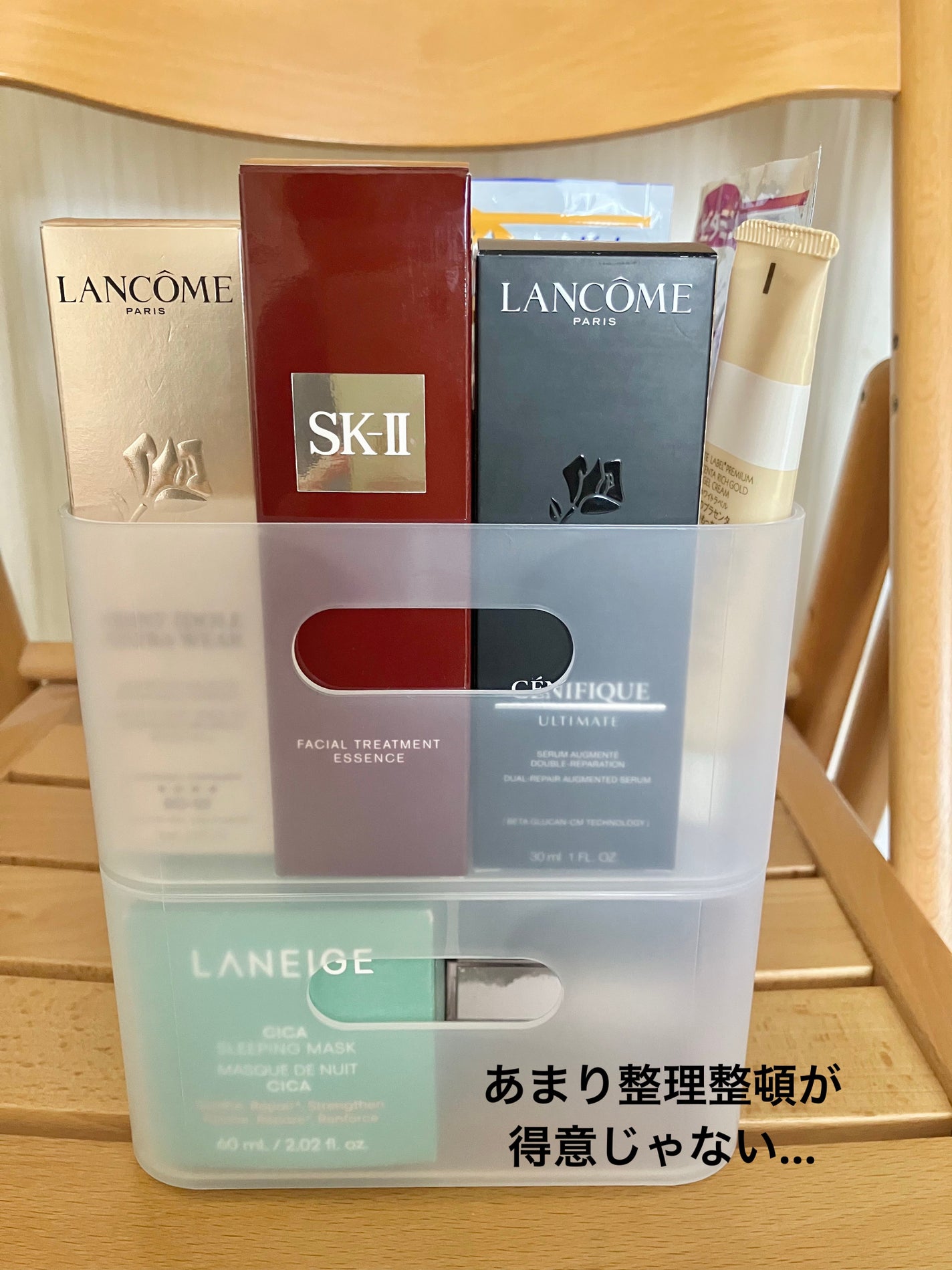 積み重ね収納ボックス(スクエア)/DAISO/その他を使ったクチコミ(3枚目)