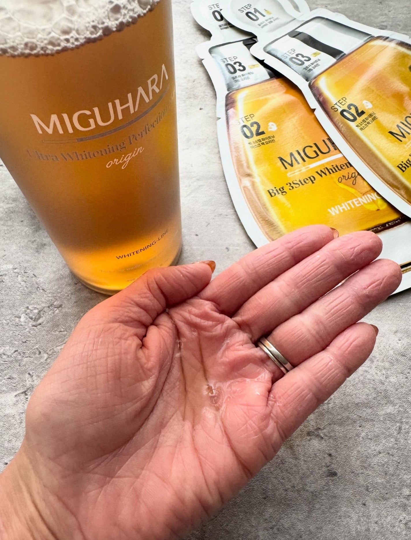 Big3 Step Whitening Mask Pack/MIGUHARA/シートマスク・パックを使ったクチコミ(3枚目)