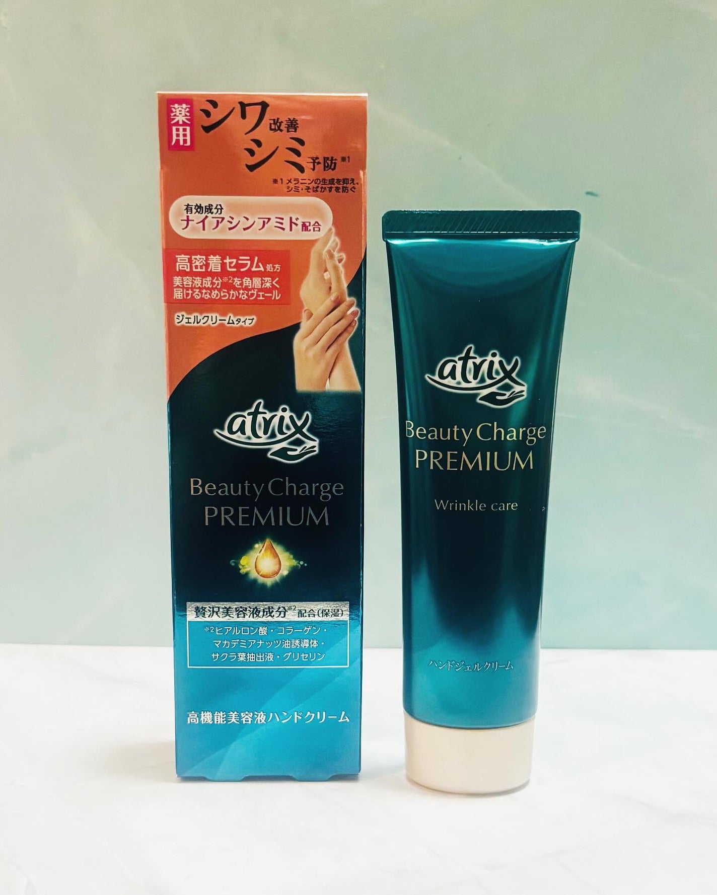 アトリックス ビューティーチャージプレミアム シワ改善 ハンドジェルクリーム 無香料/アトリックス/ハンドクリームを使ったクチコミ(5枚目)