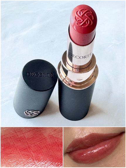 ルージュデコルテ クリームグロウ/DECORTÉ/口紅を使ったクチコミ(2枚目)