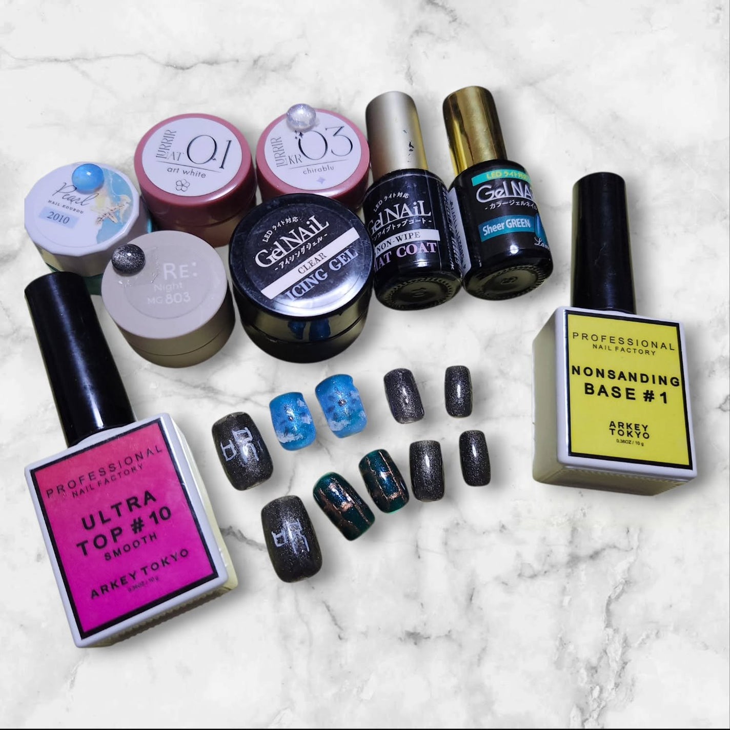 ジェルネイル(ライト対応)/セリア/ジェルネイルを使ったクチコミ(4枚目)