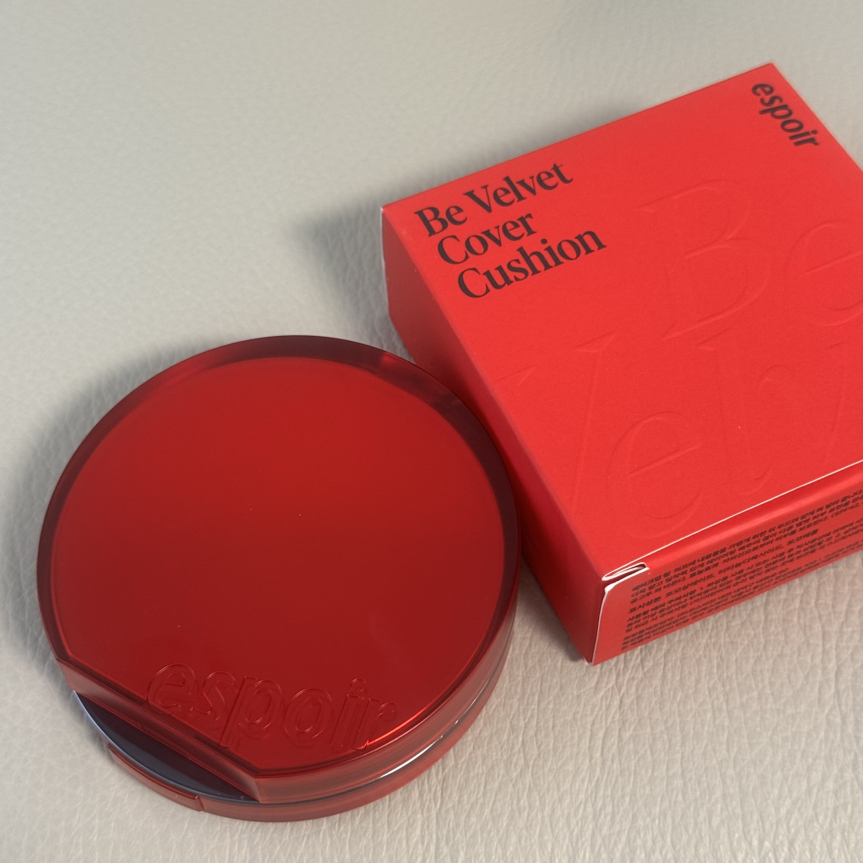ビーベルベットカバークッション/espoir/クッションファンデーションを使ったクチコミ（1枚目）