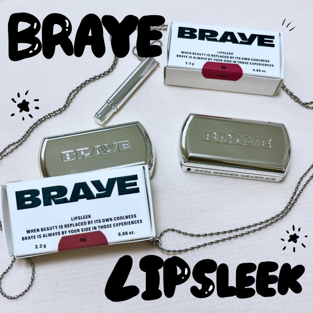 BRAYE LIPSLEEK/BRAYE/口紅を使ったクチコミ（1枚目）