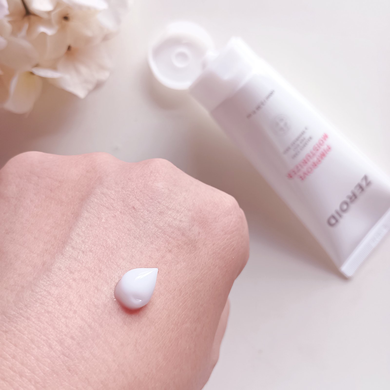 ピンプローブモイスチャーライザー/ZEROID/フェイスクリームを使ったクチコミ（3枚目）