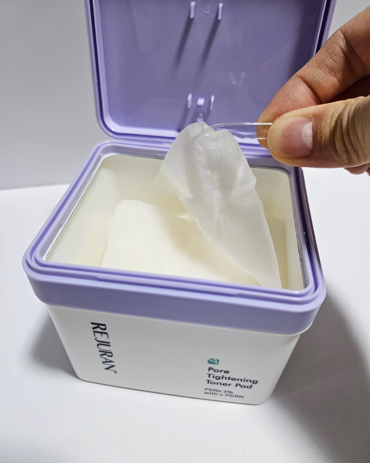 REJURAN ダーマヒーラー ポアタイトニングトナーパッド 60枚入/REJURAN COSMETICS/トナーパッドを使ったクチコミ（2枚目）