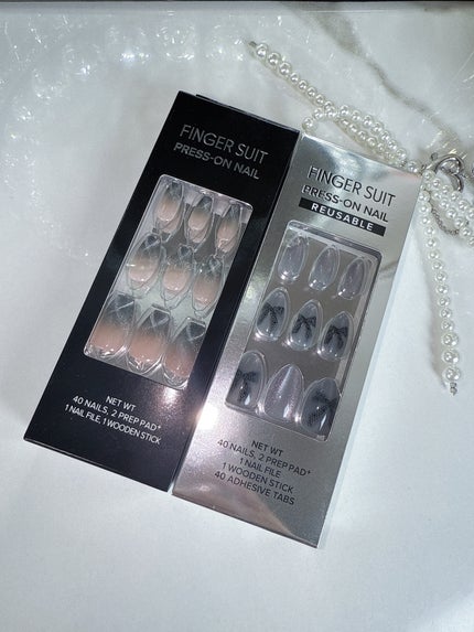 ネイルチップ(シールタイプ)/FINGER SUIT/ネイルチップ・パーツを使ったクチコミ(5枚目)