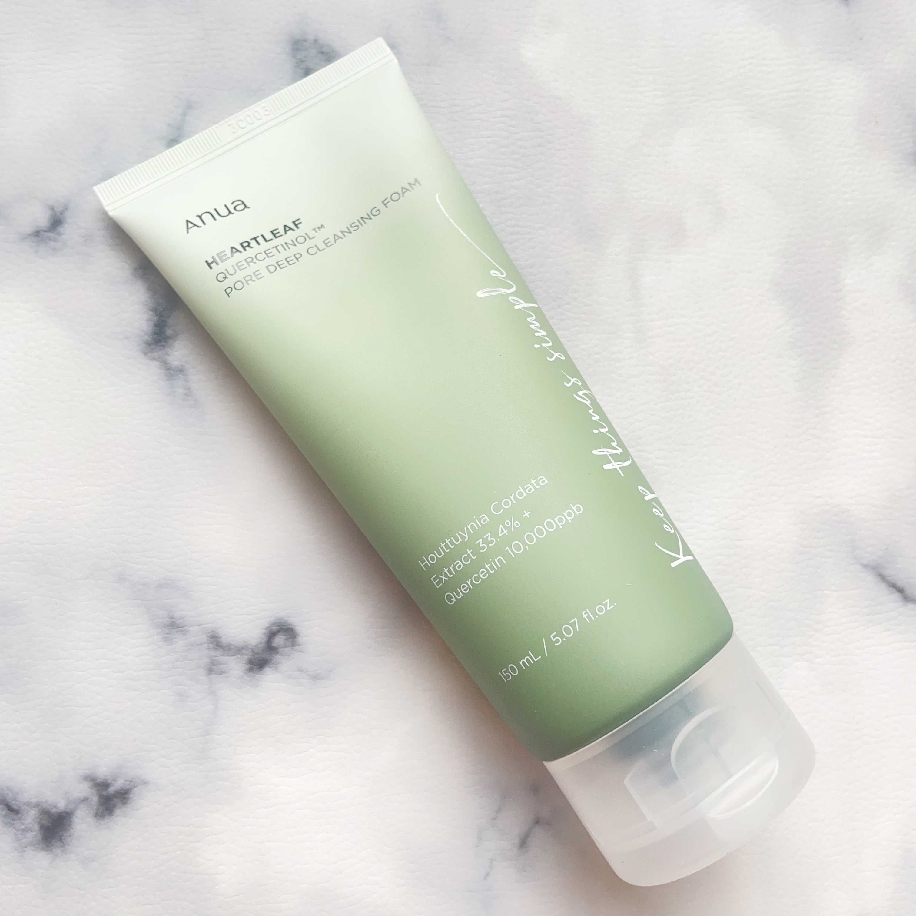 ドクダミポアディープクレンジングフォーム/Anua/洗顔フォームを使ったクチコミ（2枚目）