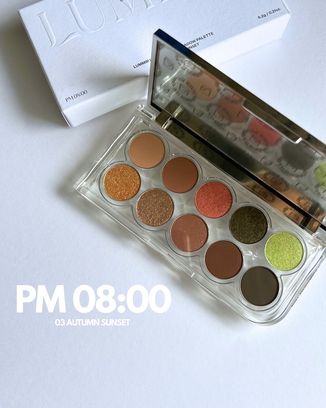 ライトオンアイズシャドウパレット/ルミル/アイシャドウパレットを使ったクチコミ(2枚目)