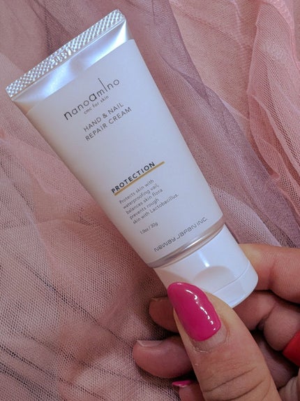 ハンド&ネイル リペア クリーム プロテクション/ナノアミノ/ネイルオイル・トリートメントを使ったクチコミ(1枚目)