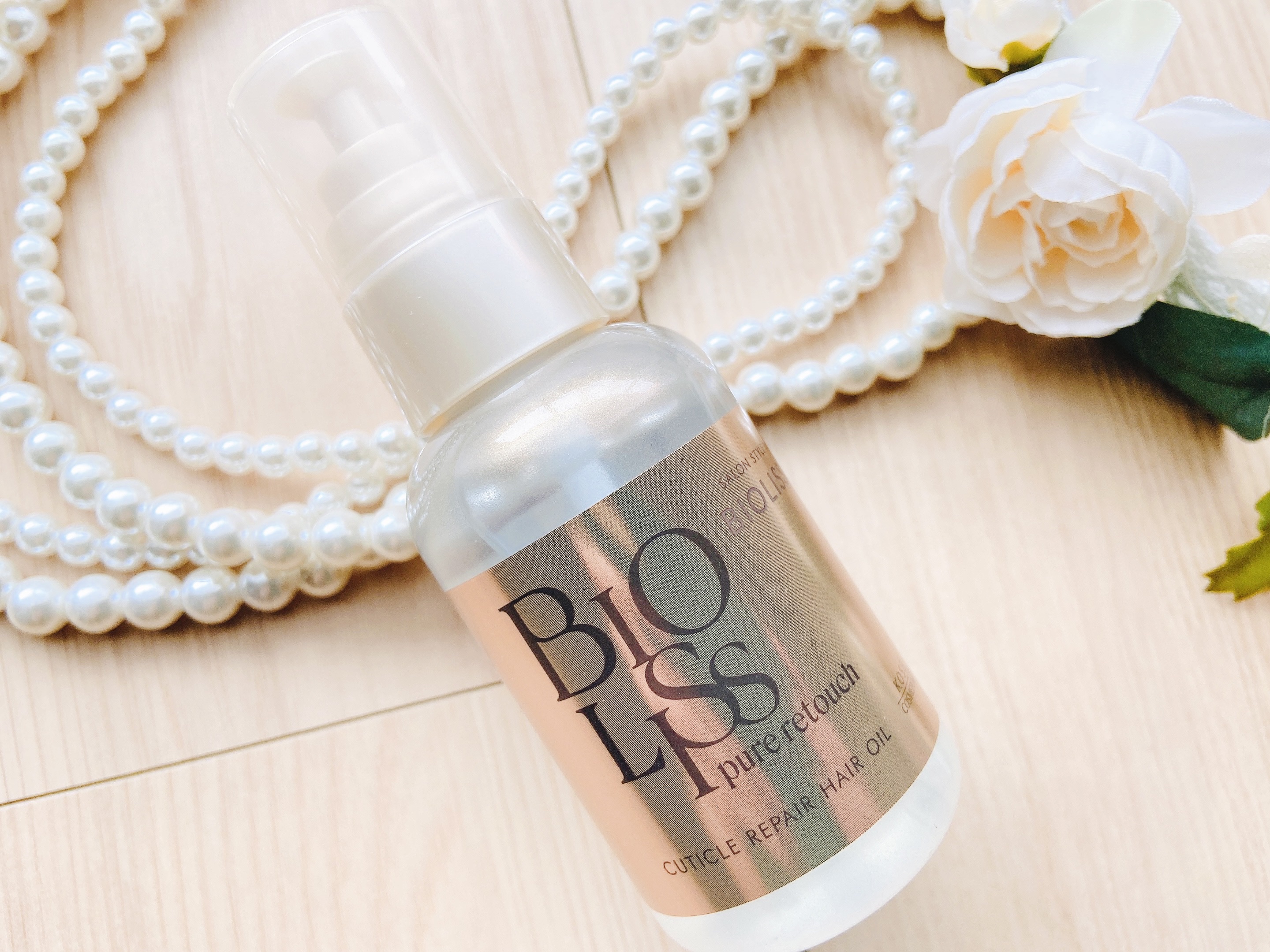 ＳＳ ビオリス ピュアレタッチ キューティクルリペア ヘアオイル/SSビオリス/ヘアオイルを使ったクチコミ（2枚目）