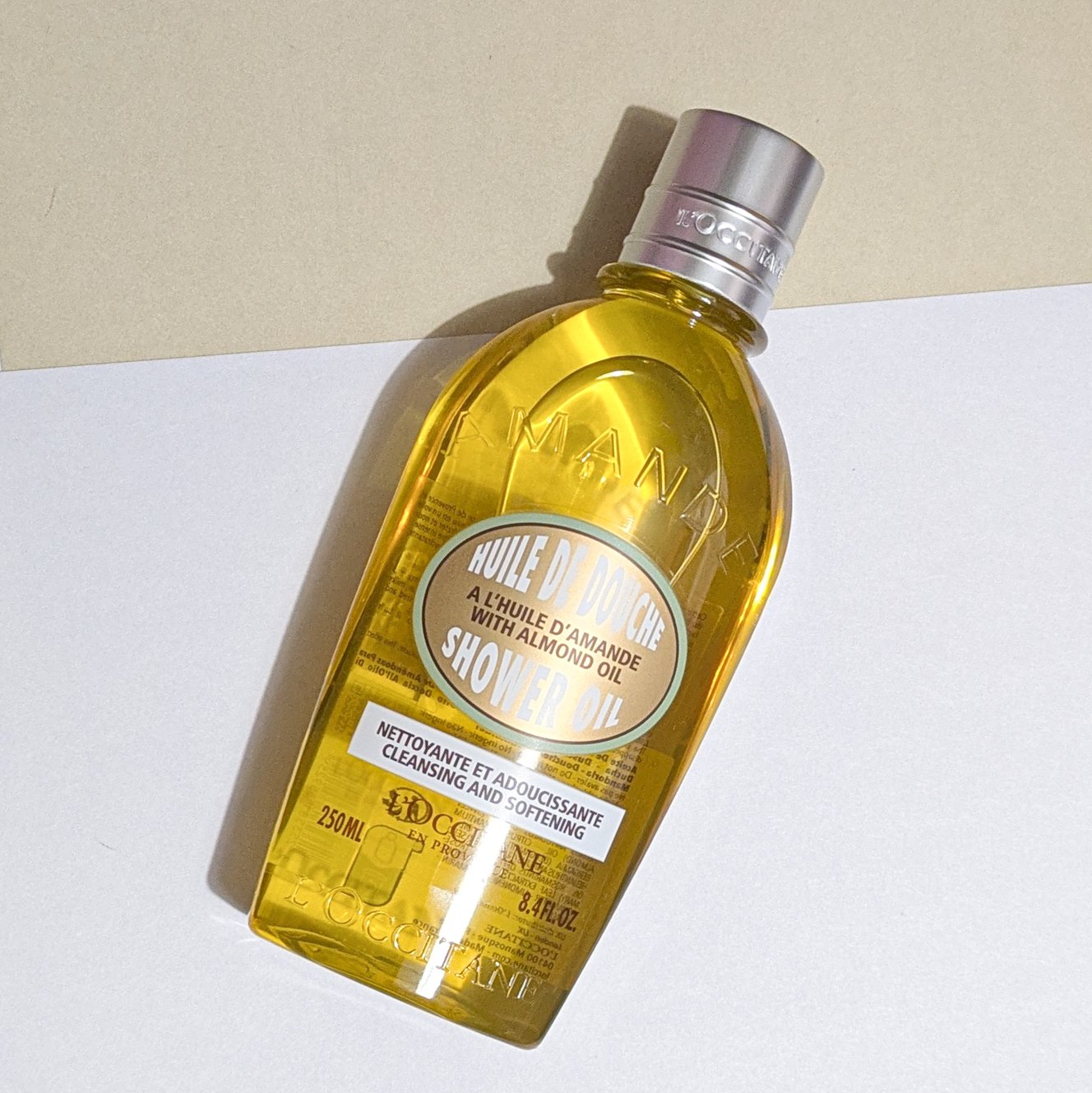 アーモンド モイスチャライジングシャワーオイル/L'OCCITANE/ボディソープを使ったクチコミ（1枚目）