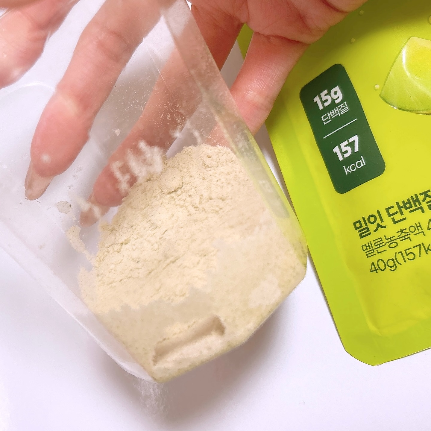 ミルイット プロテインシェイク・ポケット型/ミルイット/ソイプロテインを使ったクチコミ（3枚目）