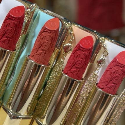 百花同心錠 彫刻リップ/花西子/口紅を使ったクチコミ(7枚目)