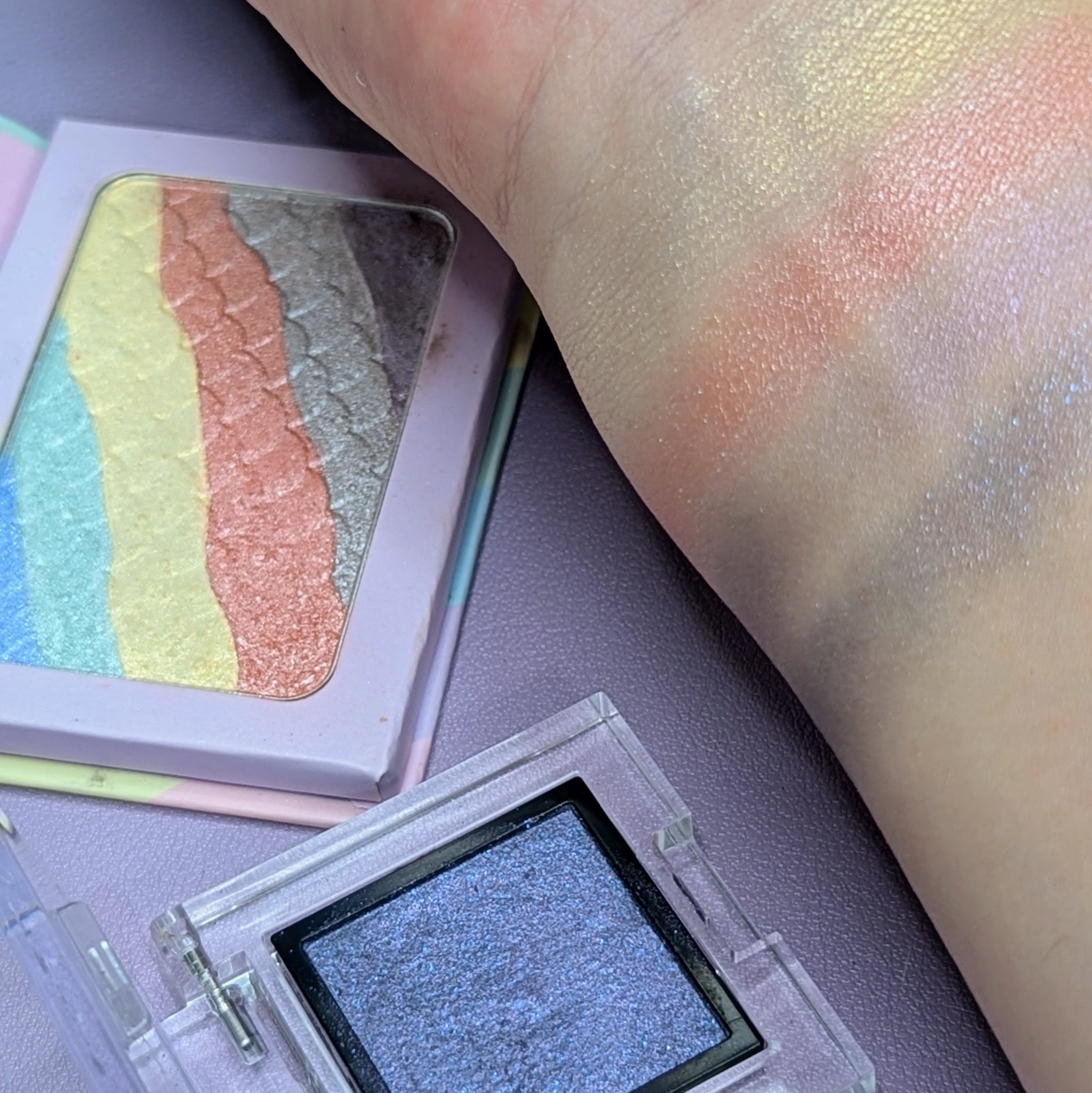 JUDYDOLL メリハリマスターパレット/JUDYDOLL/パウダーハイライトを使ったクチコミ（3枚目）