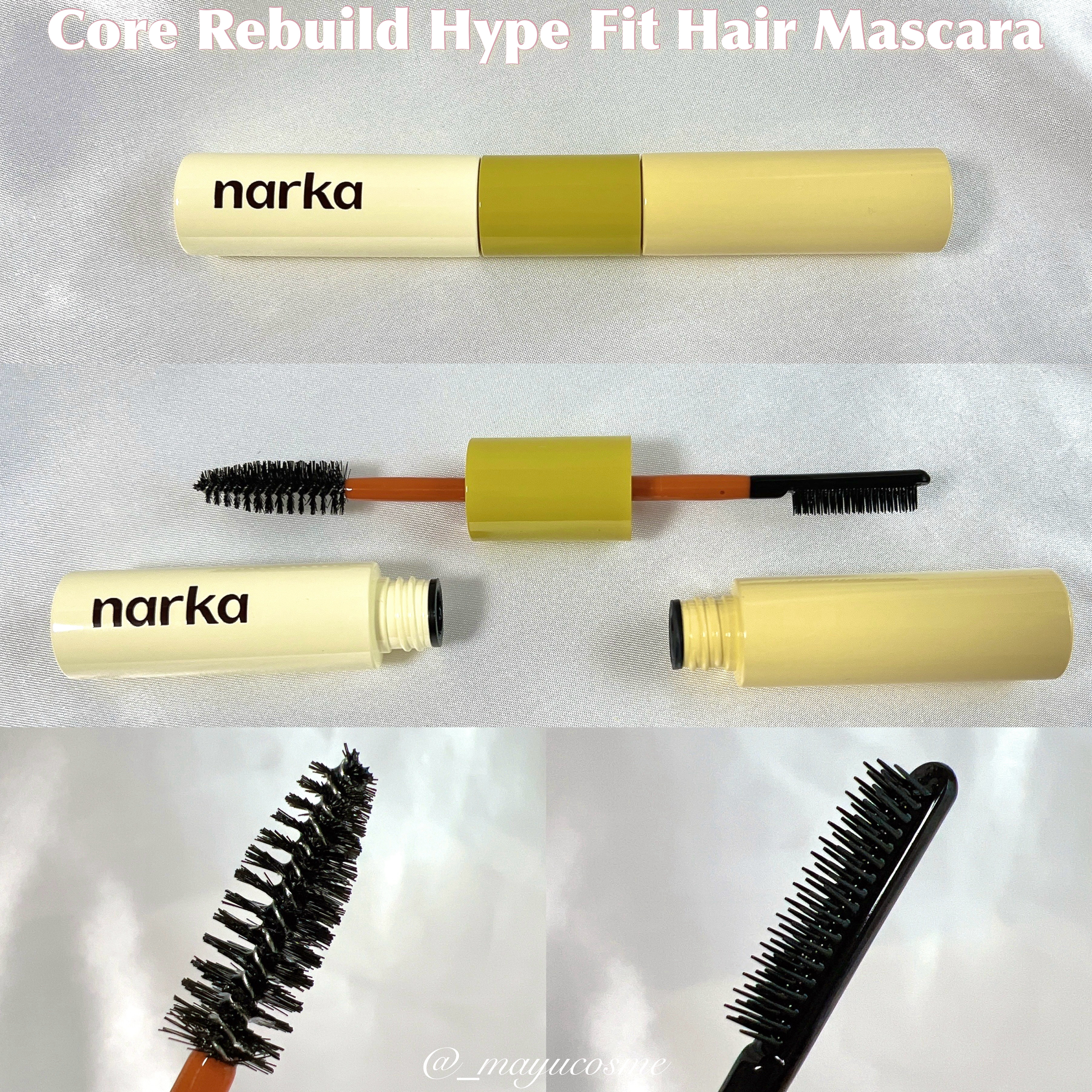 クリーミーベールヘアミスト ブロッサムダン/narka/ヘアミストを使ったクチコミ（2枚目）