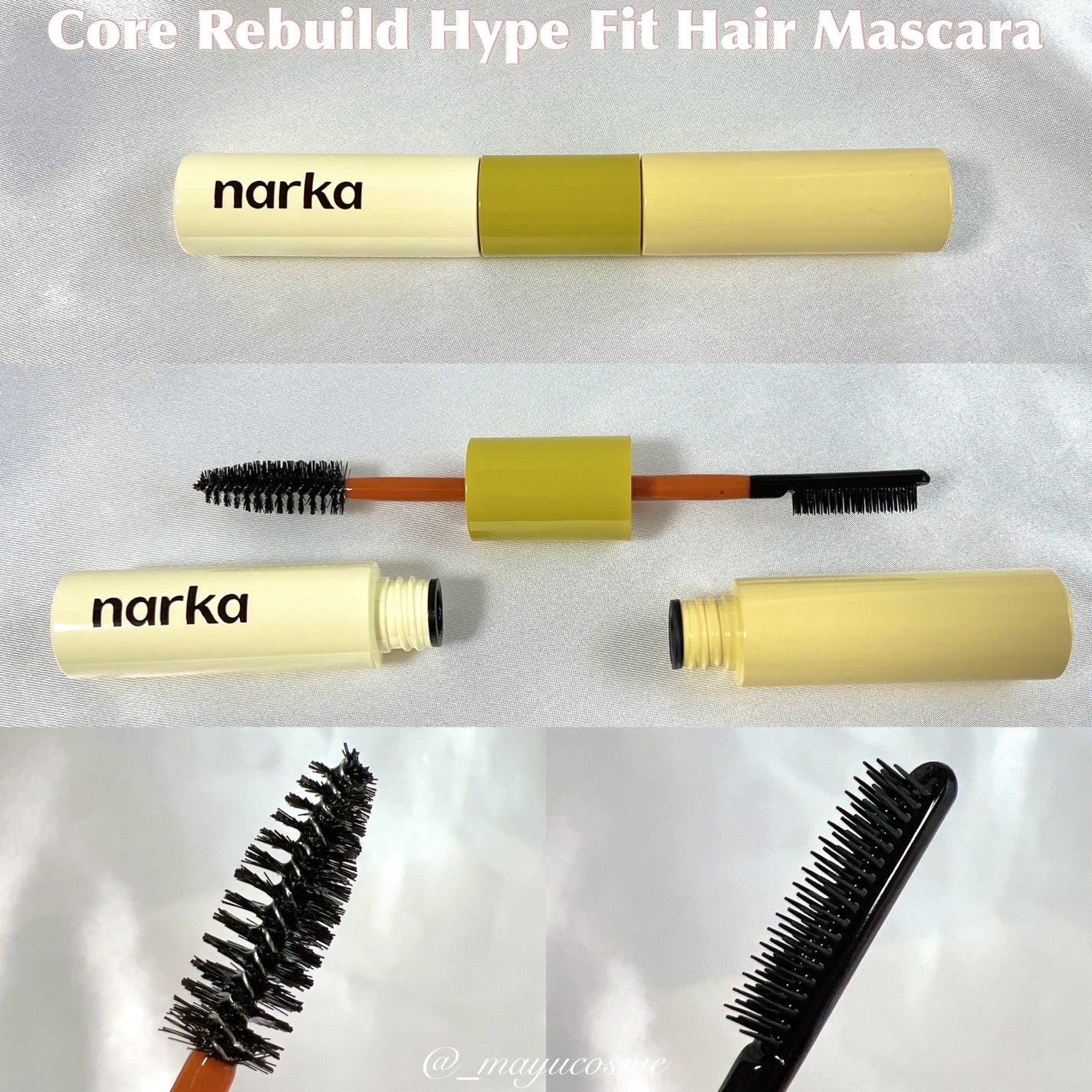 ハイプフィットヘアマスカラ/narka/その他スタイリングを使ったクチコミ(2枚目)