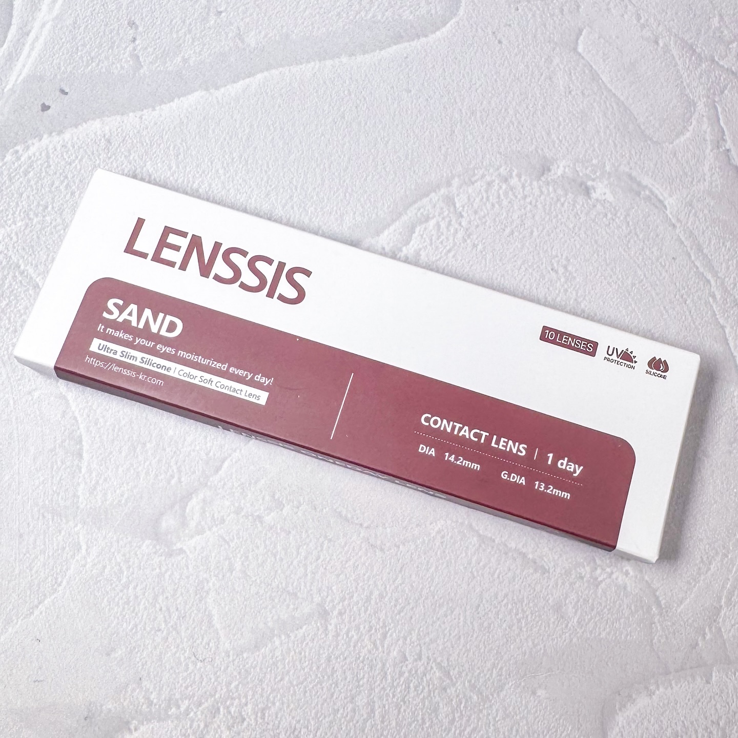 サンドシリーズ/LENSSIS/カラーコンタクトレンズを使ったクチコミ（3枚目）