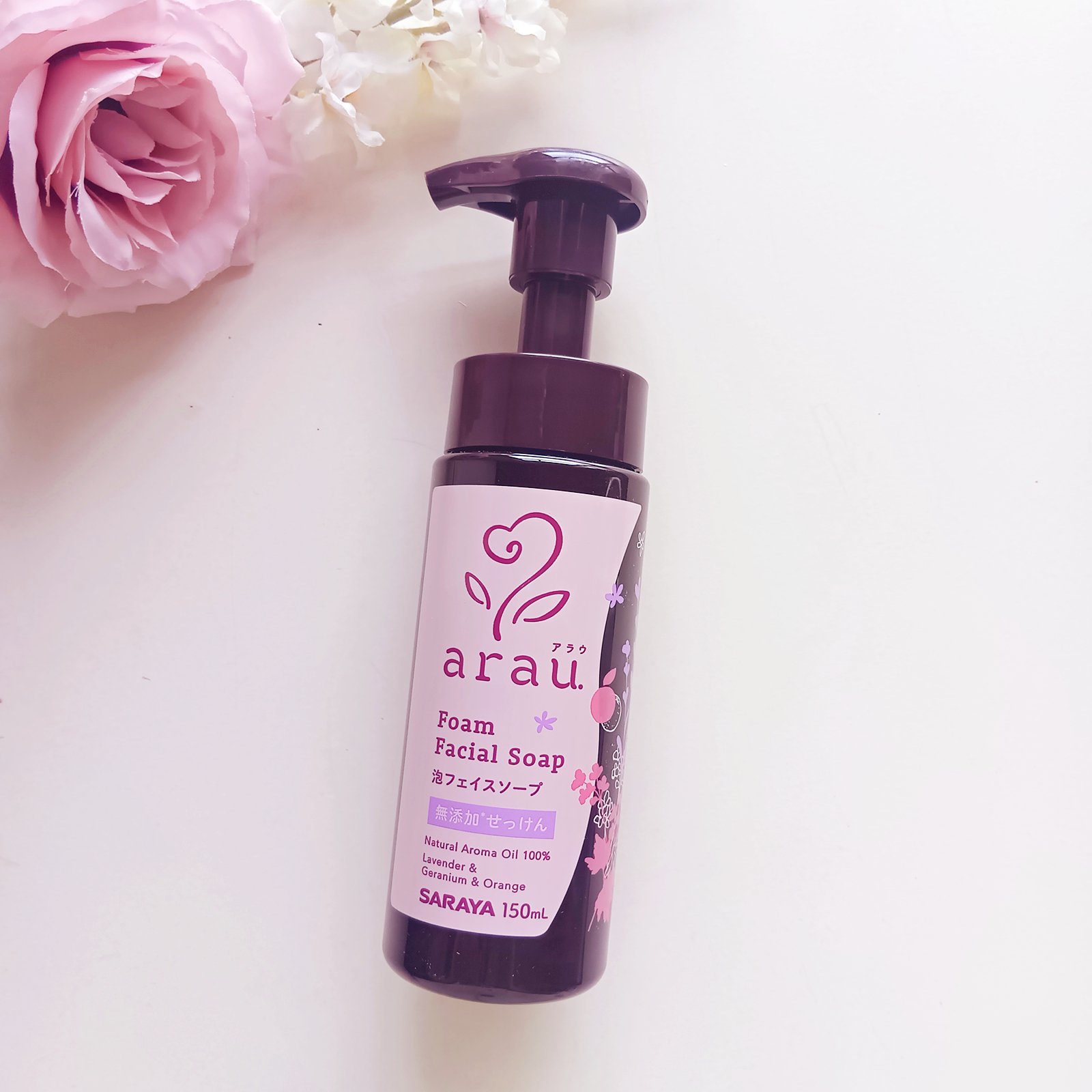 arau.（アラウ.） 泡フェイスソープ/arau.(アラウ)/泡洗顔を使ったクチコミ（1枚目）