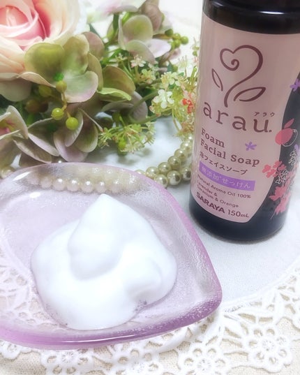 arau.(アラウ.) 泡フェイスソープ/arau.(アラウ)/泡洗顔を使ったクチコミ(2枚目)
