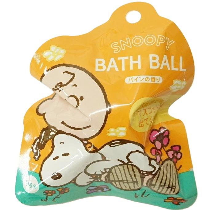 サンタン スヌーピーバスボール4 パインの香り