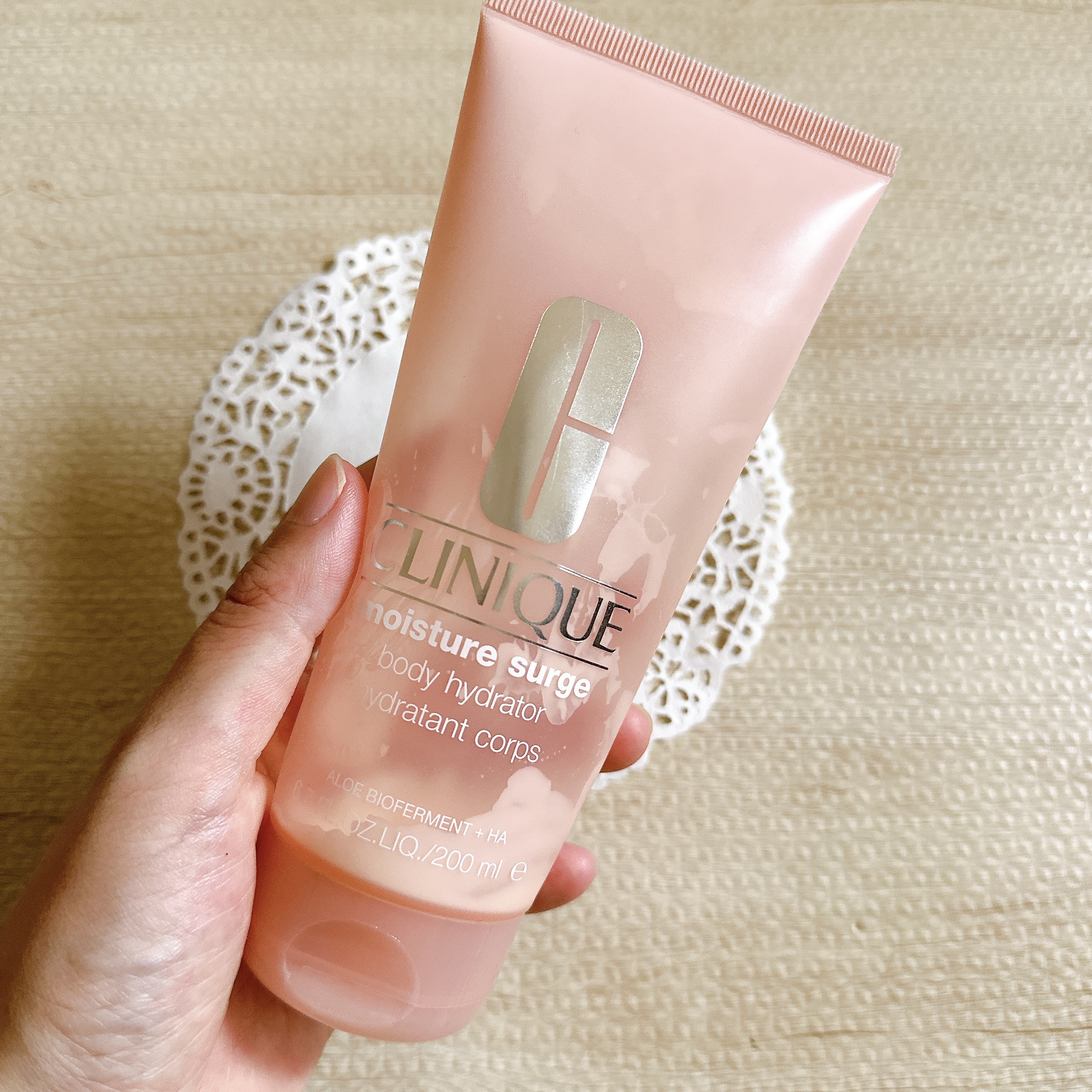 モイスチャー サージ ボディ ハイドレーター/CLINIQUE/ボディミルクを使ったクチコミ（2枚目）