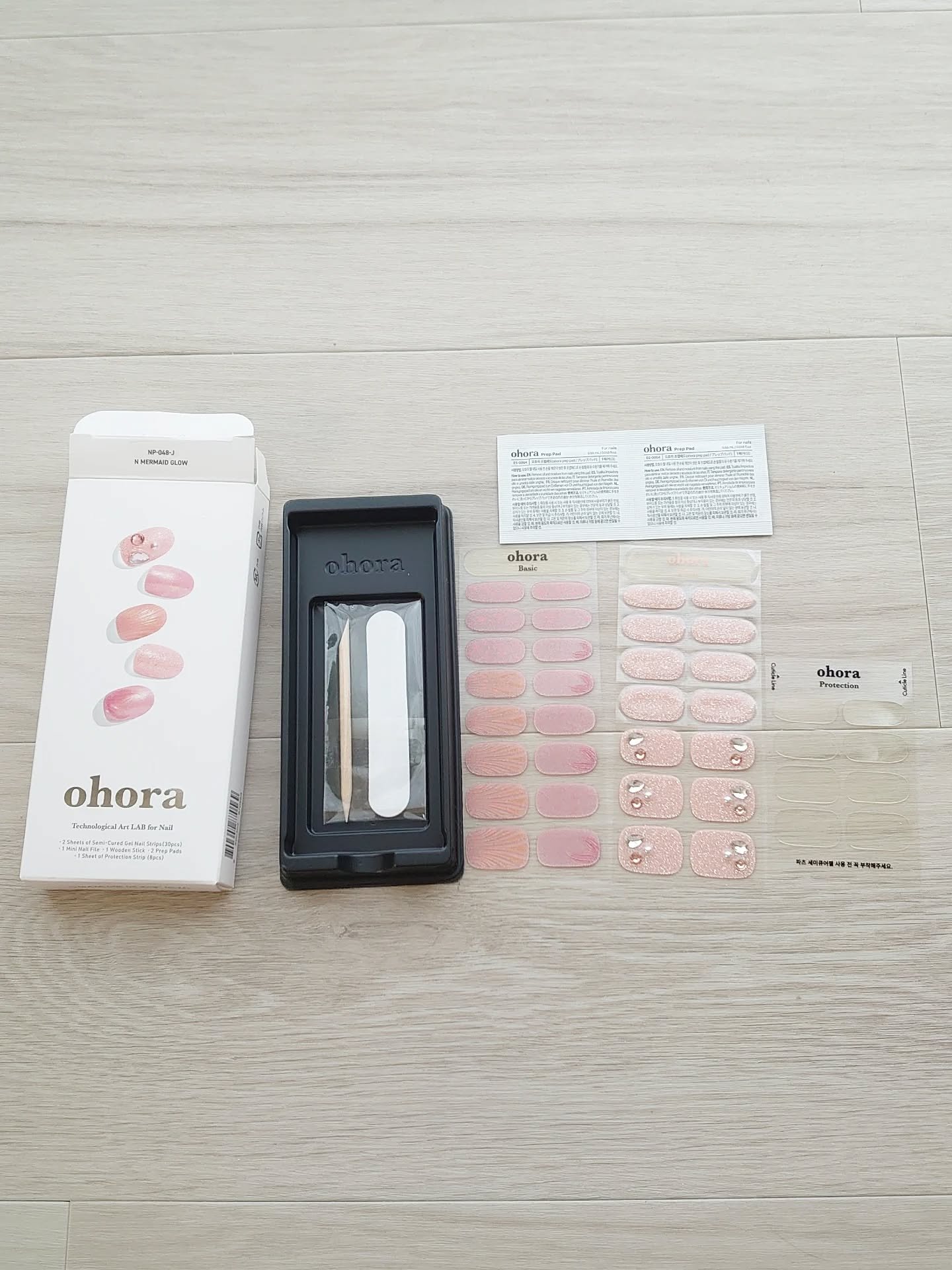 セミキュアジェルネイル（ハンド）/ohora/ネイルシールを使ったクチコミ（3枚目）