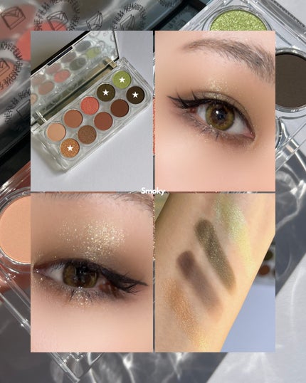 ライトオンアイズシャドウパレット/ルミル/アイシャドウパレットを使ったクチコミ(1枚目)