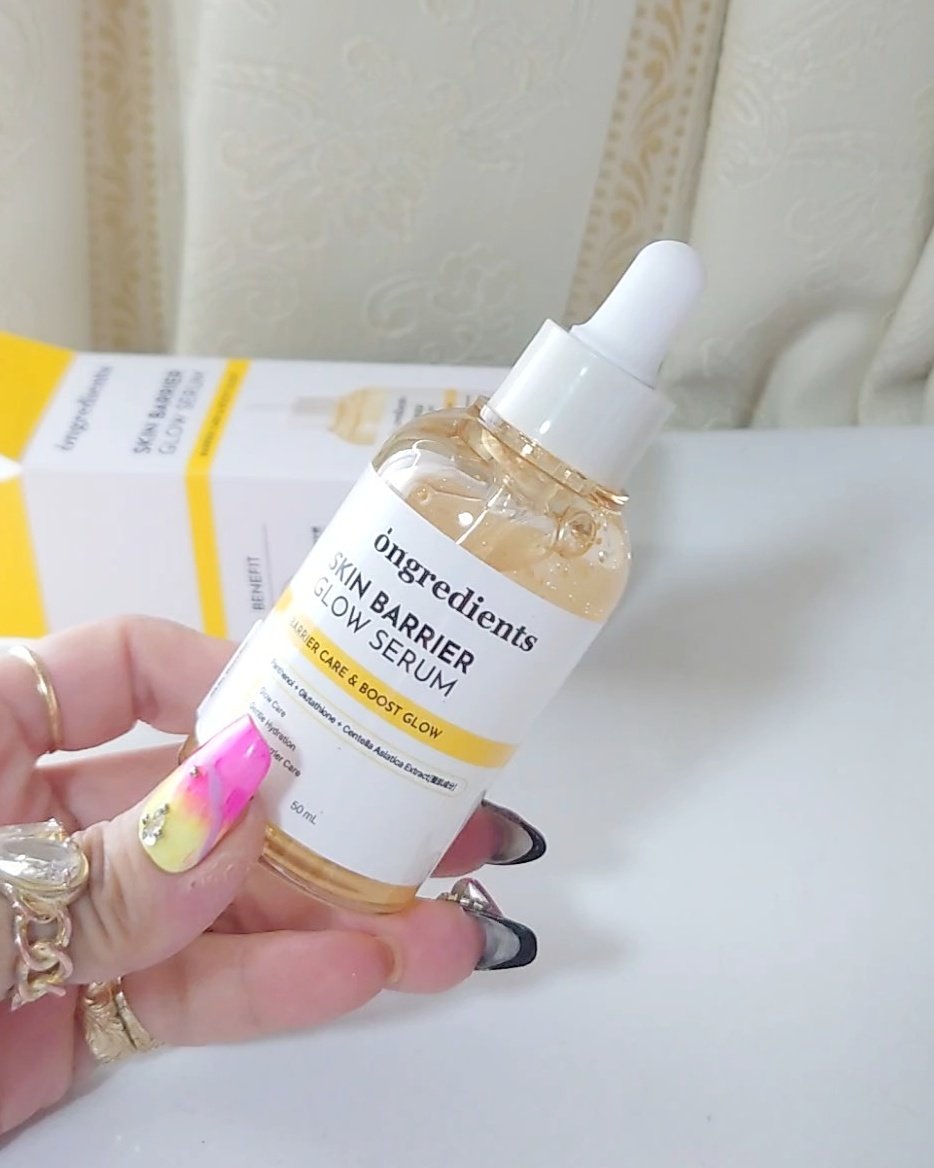 オングリディエンツ スキンバリアグローセラム/Ongredients/美容液を使ったクチコミ（3枚目）
