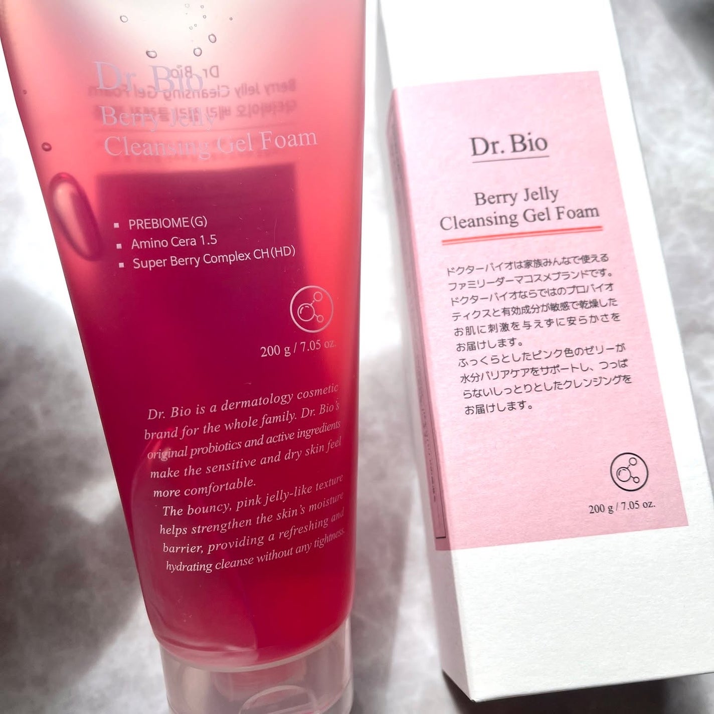 ベリーゼリークレンジングジェルフォーム/Dr.Bio/クレンジングジェルを使ったクチコミ(1枚目)