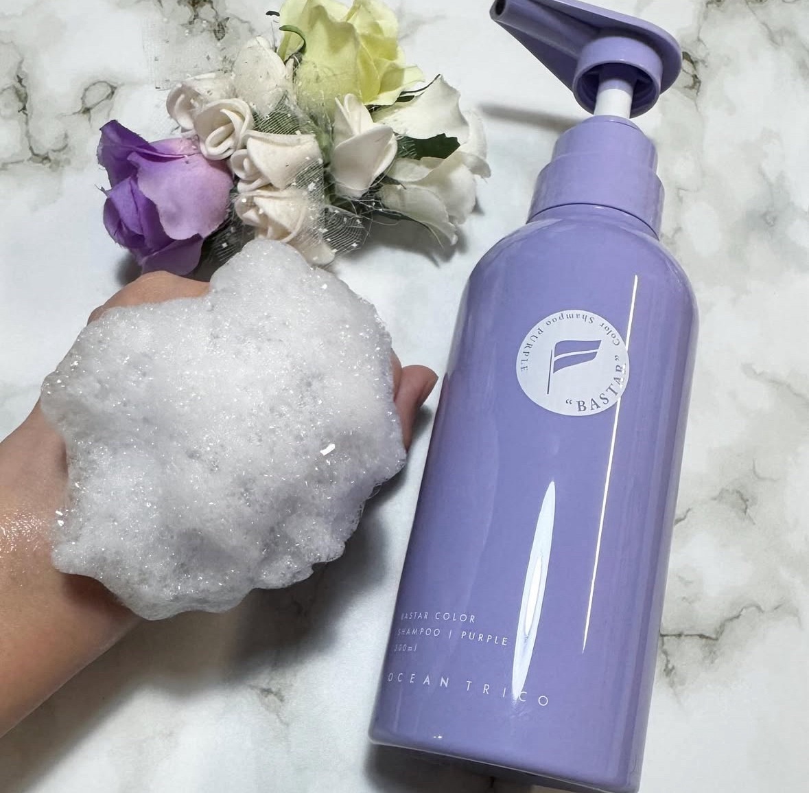 バスターカラーシャンプー/トリートメント/OCEAN TRICO/カラーシャンプーを使ったクチコミ（3枚目）