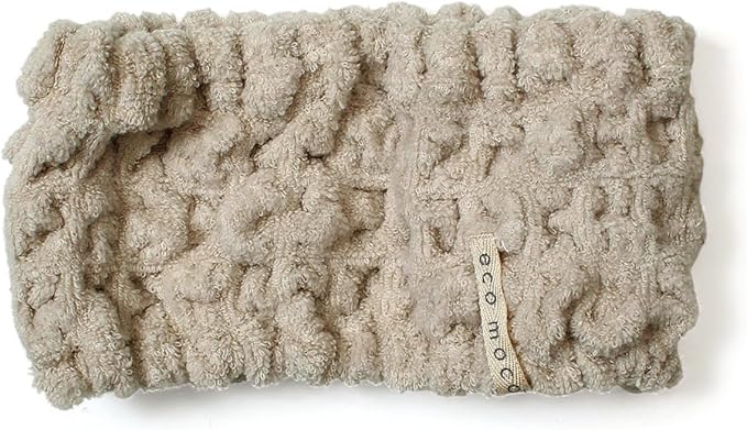 モコモコタオルヘアーバンド eco moco