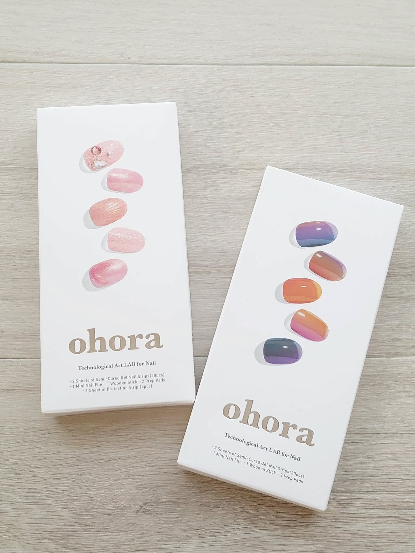 セミキュアジェルネイル(ハンド)/ohora/ネイルシールを使ったクチコミ(2枚目)