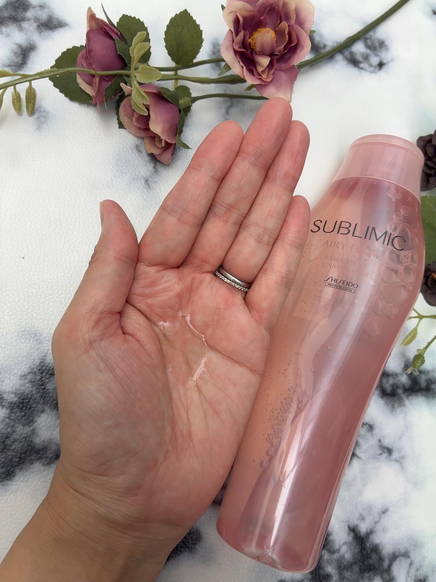 エアリーフロー シャンプー／トリートメント/サブリミック/サロンシャンプーを使ったクチコミ（3枚目）