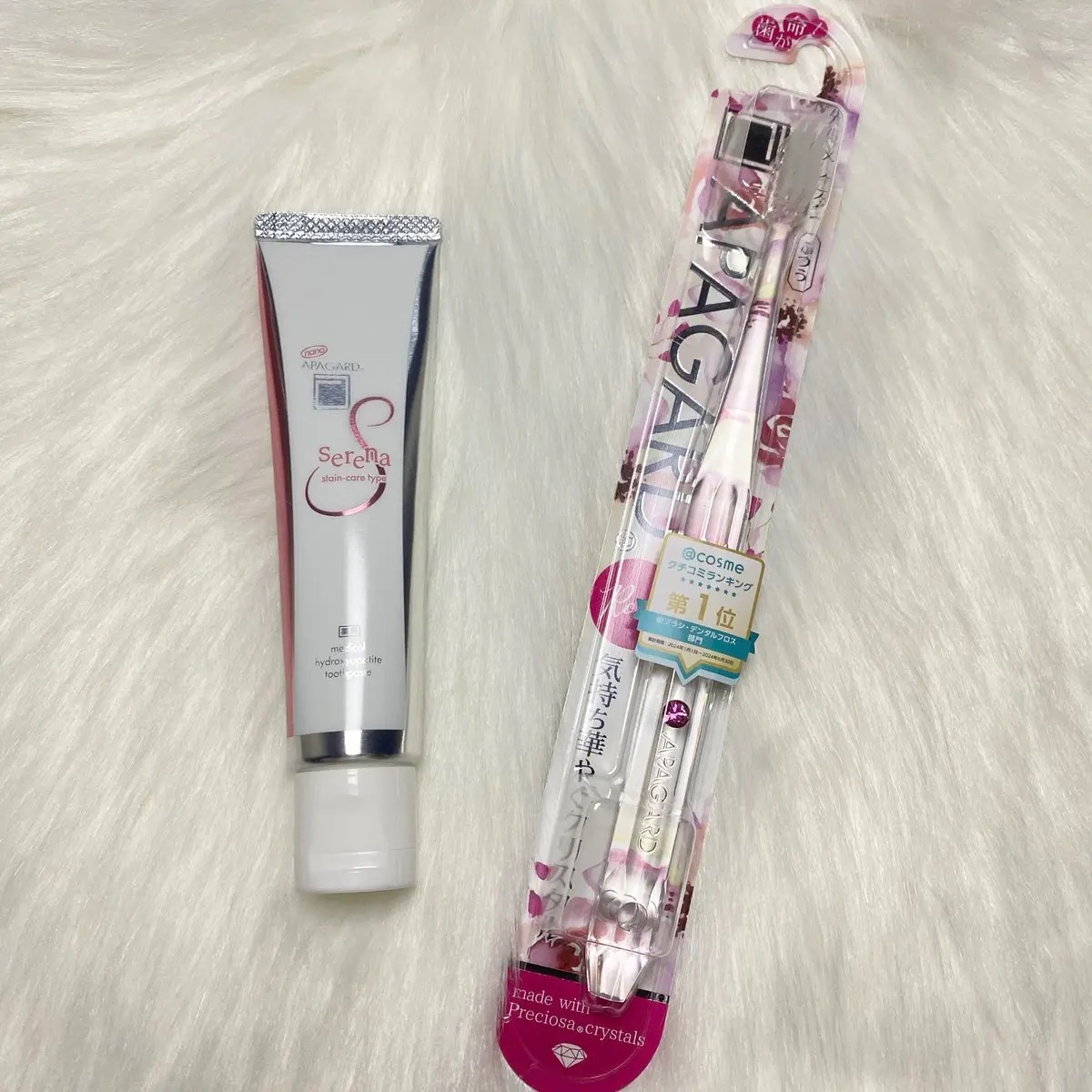 アパガードクリスタル歯ブラシ/アパガード/歯ブラシを使ったクチコミ（1枚目）